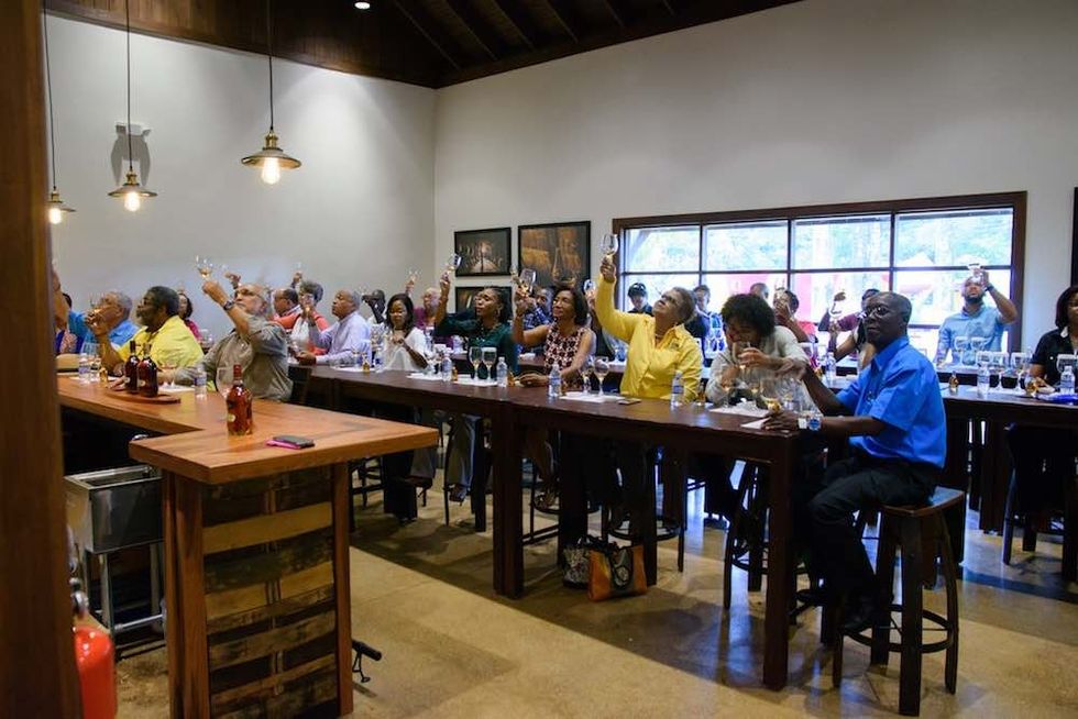 Joy Spence Appleton Estate Rum Experience tasting room