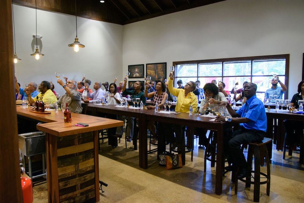 Joy Spence Rum Experience tasting room designed by JRA
