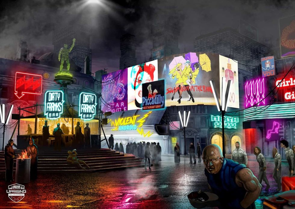 Judge Dredd Uprising Live Experience immersive experiences