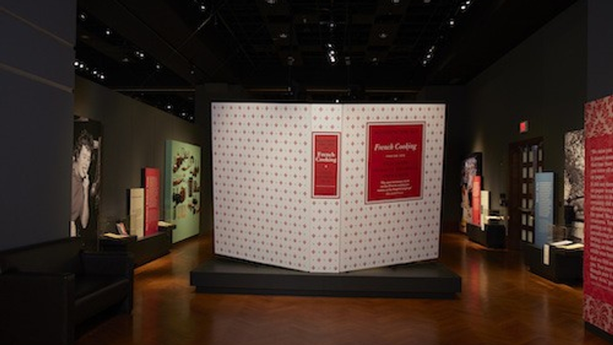 Julia Child Exhibit Large Book