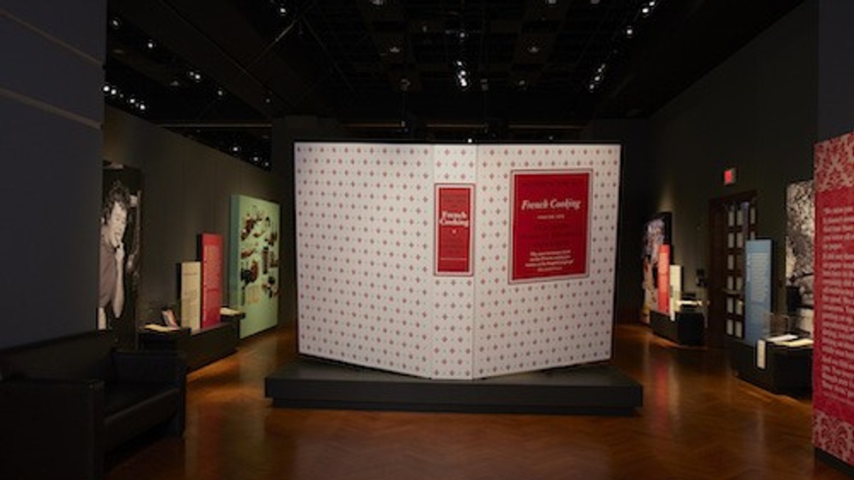 Julia Child Exhibit Large Book