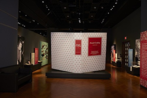 Julia Child Exhibit Large Book