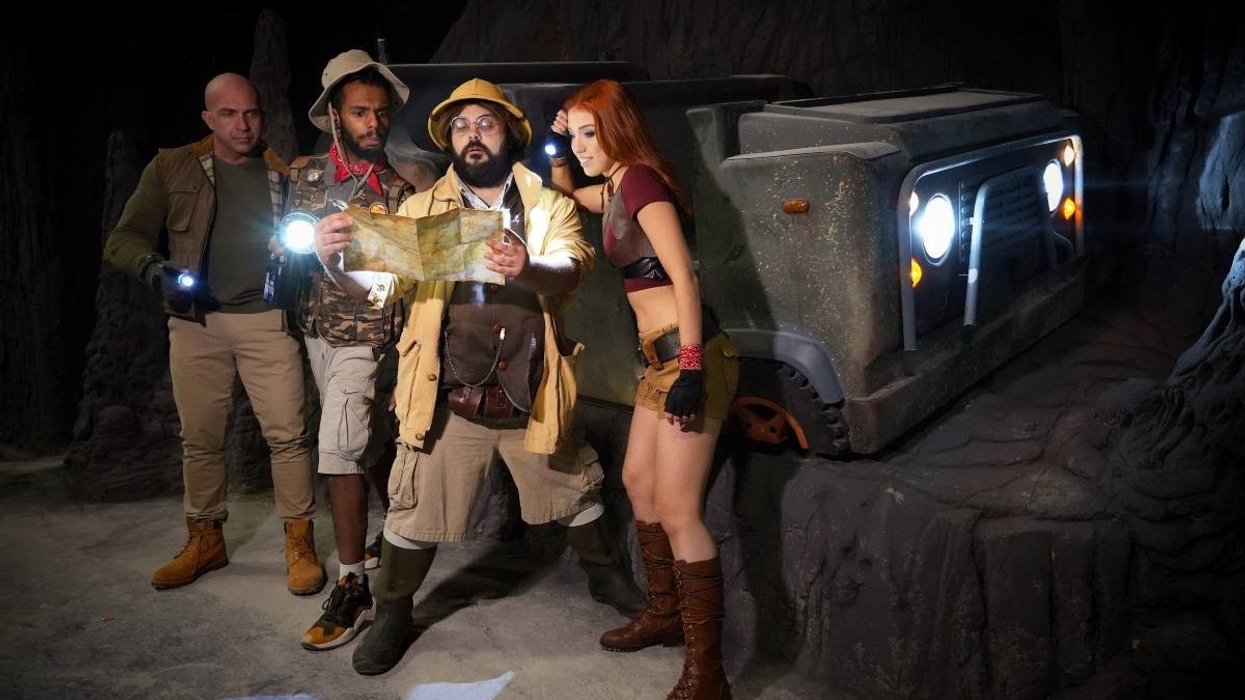 Jumanji-the-Adventure-dark ride vehicle gardaland