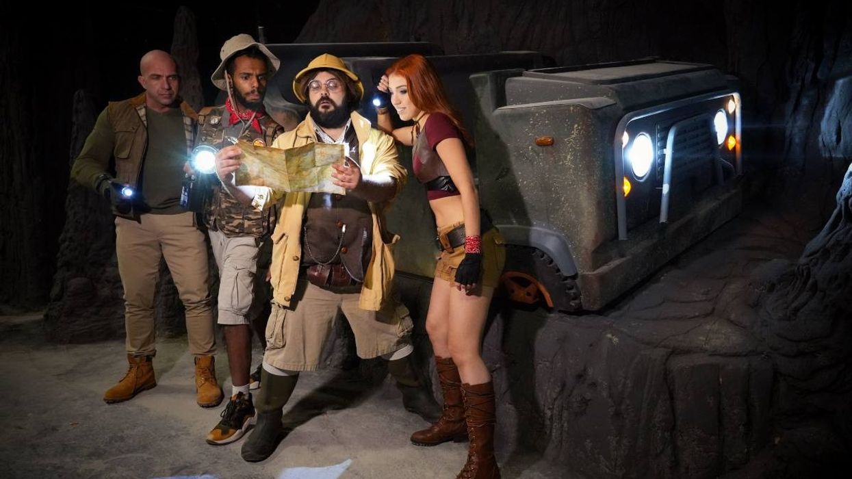 Jumanji-the-Adventure-dark ride vehicle gardaland