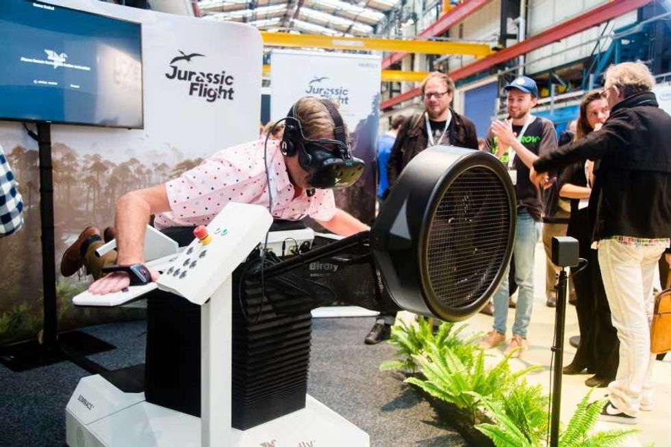 jurassic flight birdlyVR