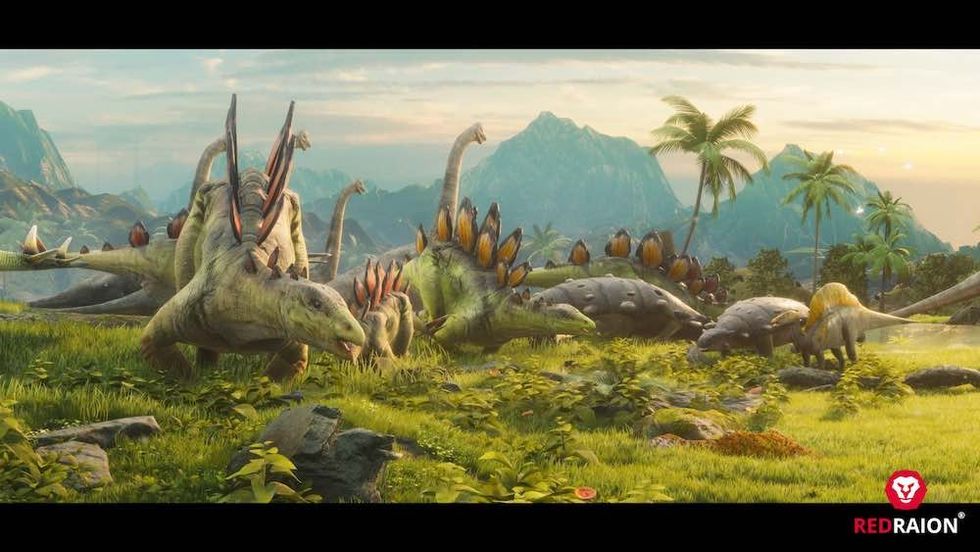 Jurassic War Red Raion