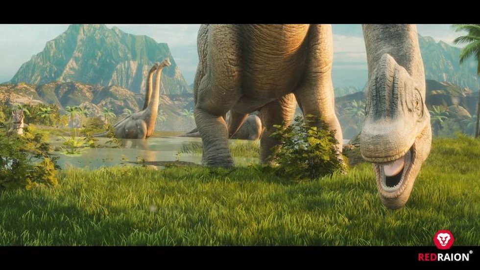 Jurassic War Red Raion