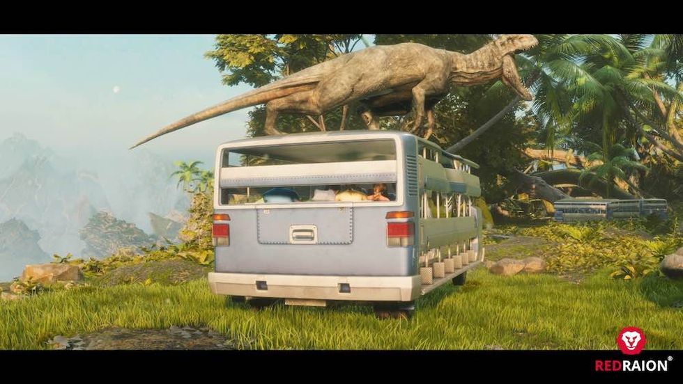 Jurassic War Red Raion