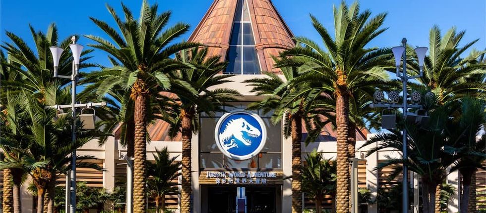 Jurassic World Adventure dark ride at Universal Beijing Resort