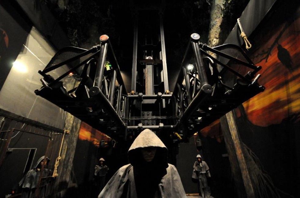 Just like the rest of the Dungeons, Extremis has a sinister theme (Photo by ABC Rides)