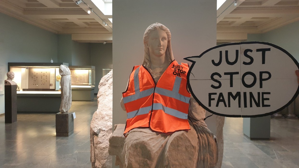 just stop oil british museum