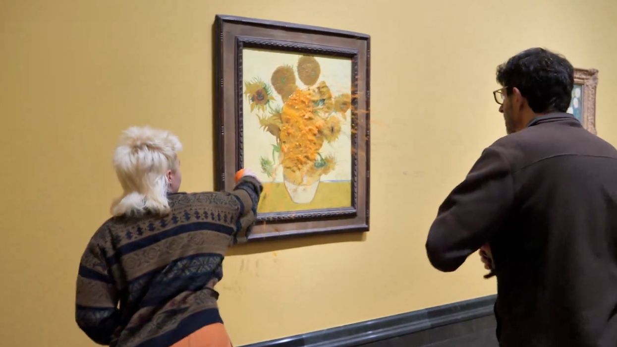 just stop oil van gogh soup