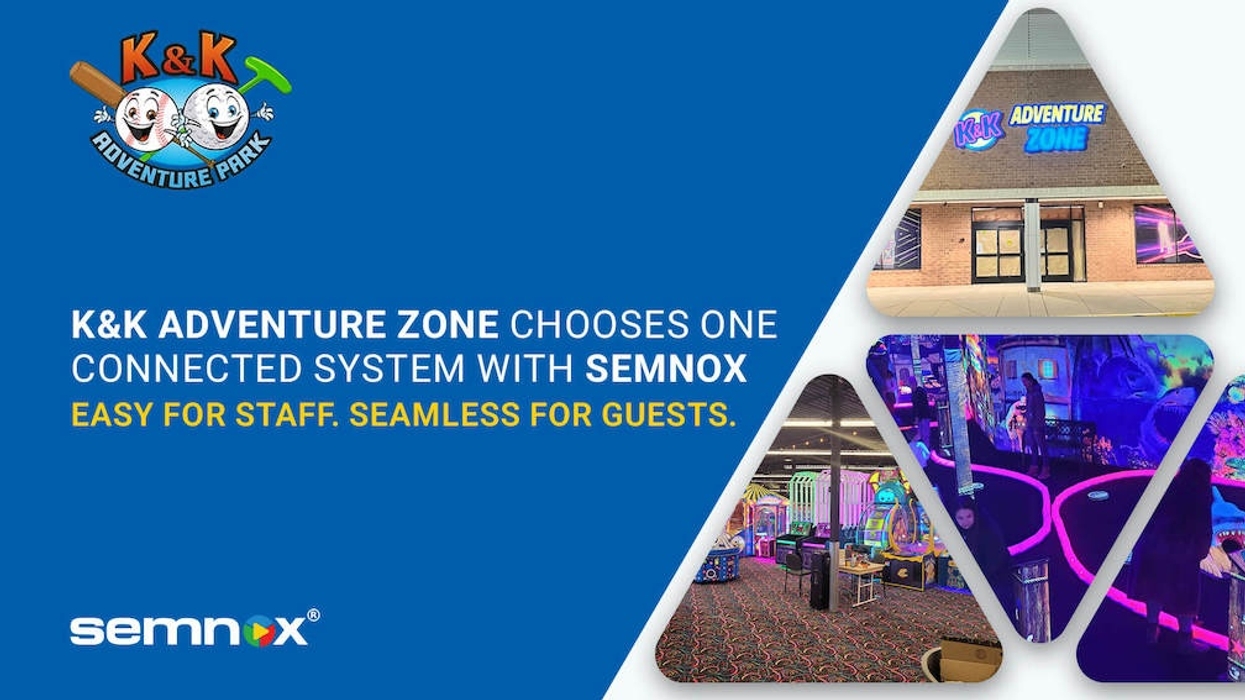 K&K Adventure Zone partners with Semnox for seamless guest systems.