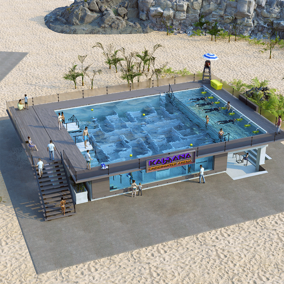 Kaimana underwater arena 1080
