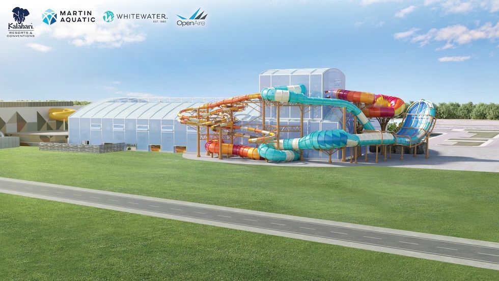 Kalahari water park expansion Exterior