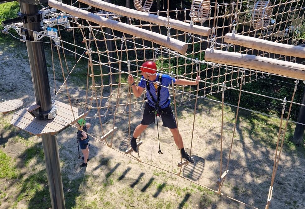 Kanopeo Center Parc De Kempervennen ropes course