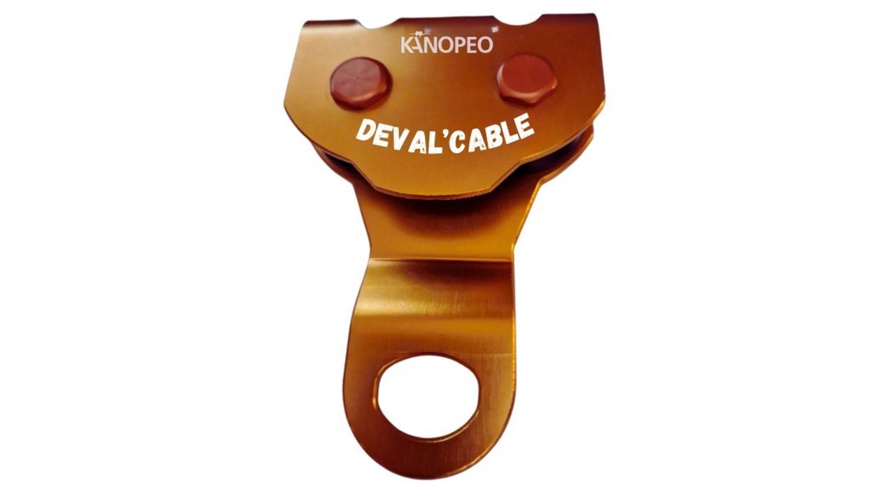 Kanopeo exclusive distribution partner for SBE DEVAL'CABLE pulley