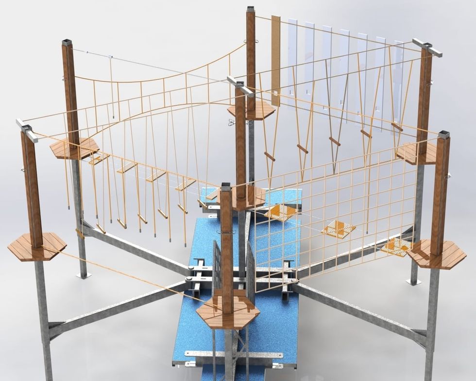 Kanopeo mobile Aerial Adventure