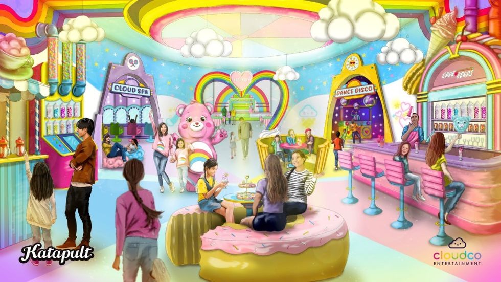 Katapult announces Care Bears FEC interior visualisation