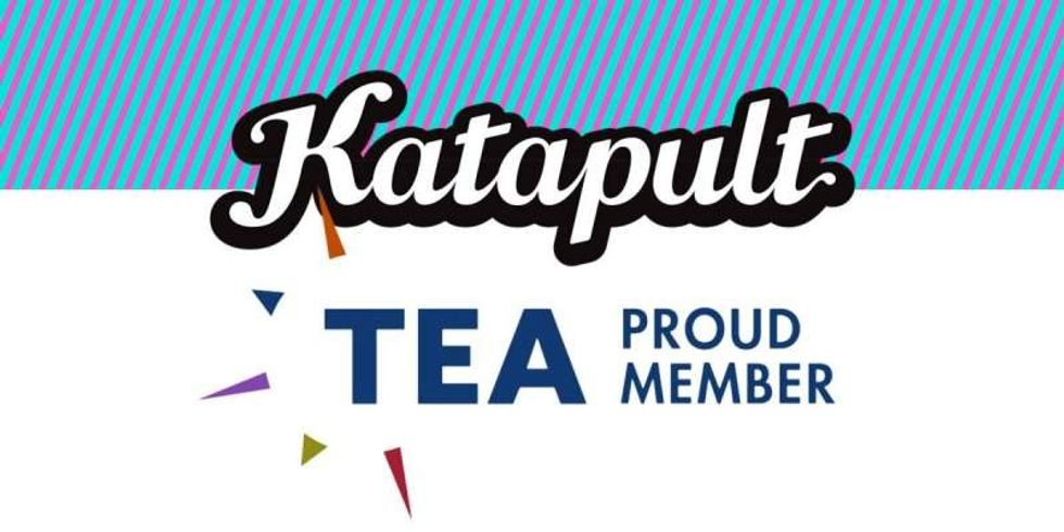 katapult TEA logo - collaboration is vital to future of attractions industry
