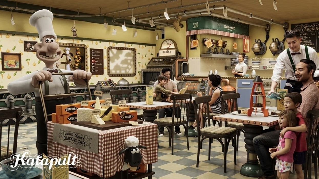 Katapult Wallace & Gromit Dining Experience