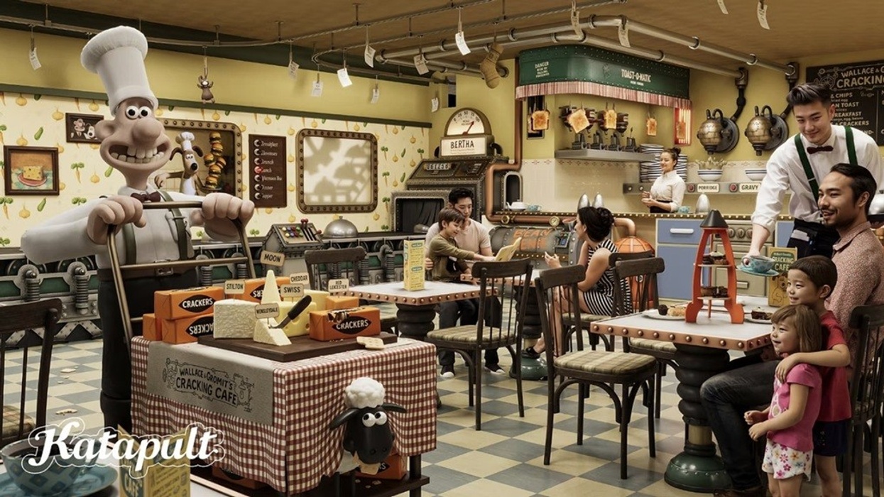 Katapult Wallace & Gromit Dining Experience