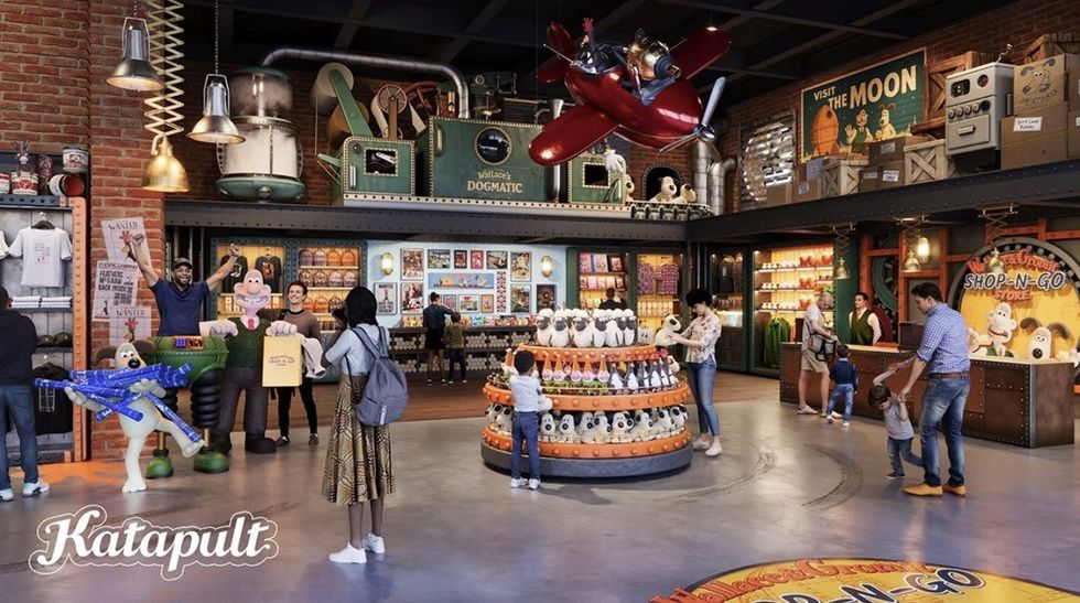 Katapult Wallace & Gromit's Shop-N-Go Store