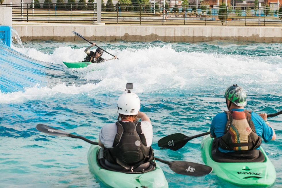 Kayaking Montgomery Whitewater