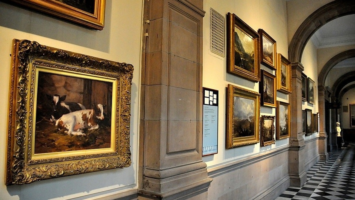 Kelvingrove Art Gallery and Museum interior.