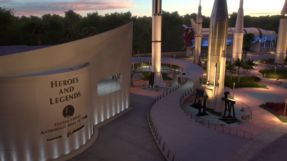 Kennedy Space Center Heroes and Legends