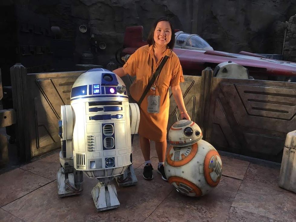 Kerrison with droids