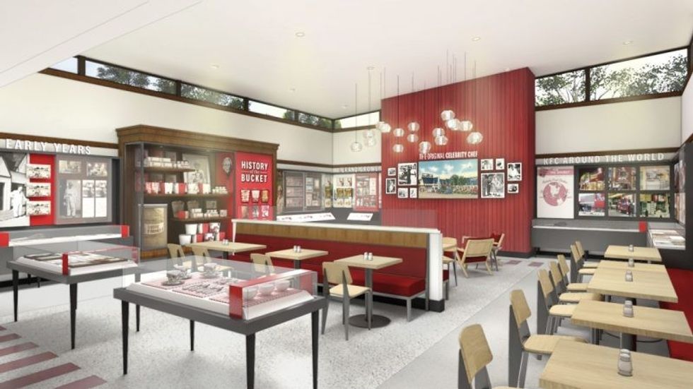 kfc sanders cafe
