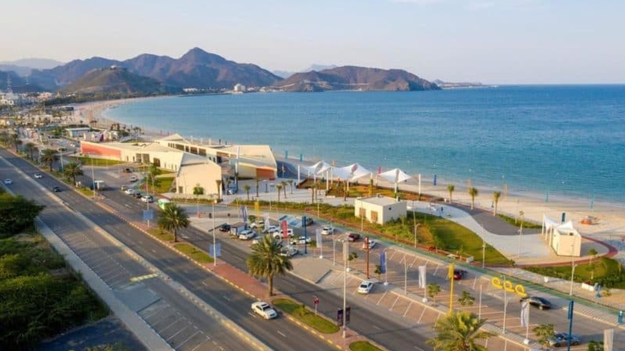 khor fakkan beach