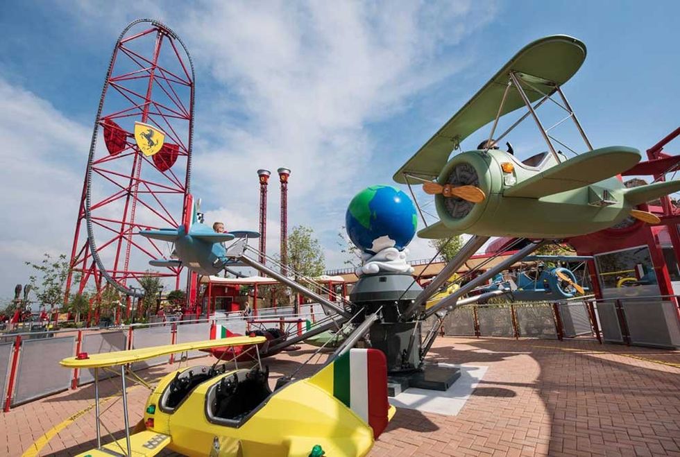 Kids area at Ferrari Land Portaventura World