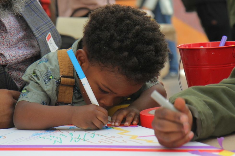 kids at High Museum of Art