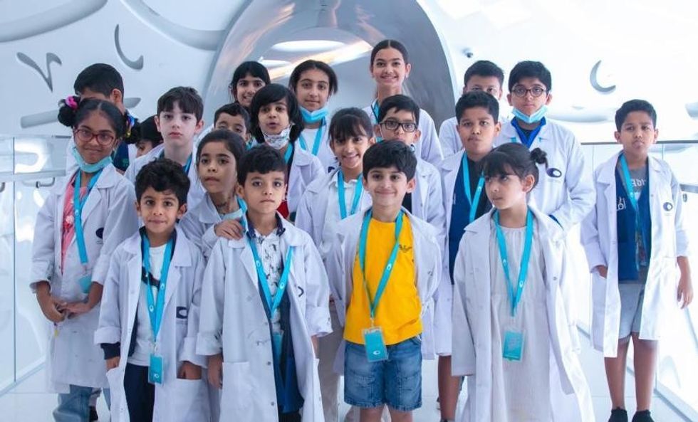 Kids at Museum of the Future Dubai