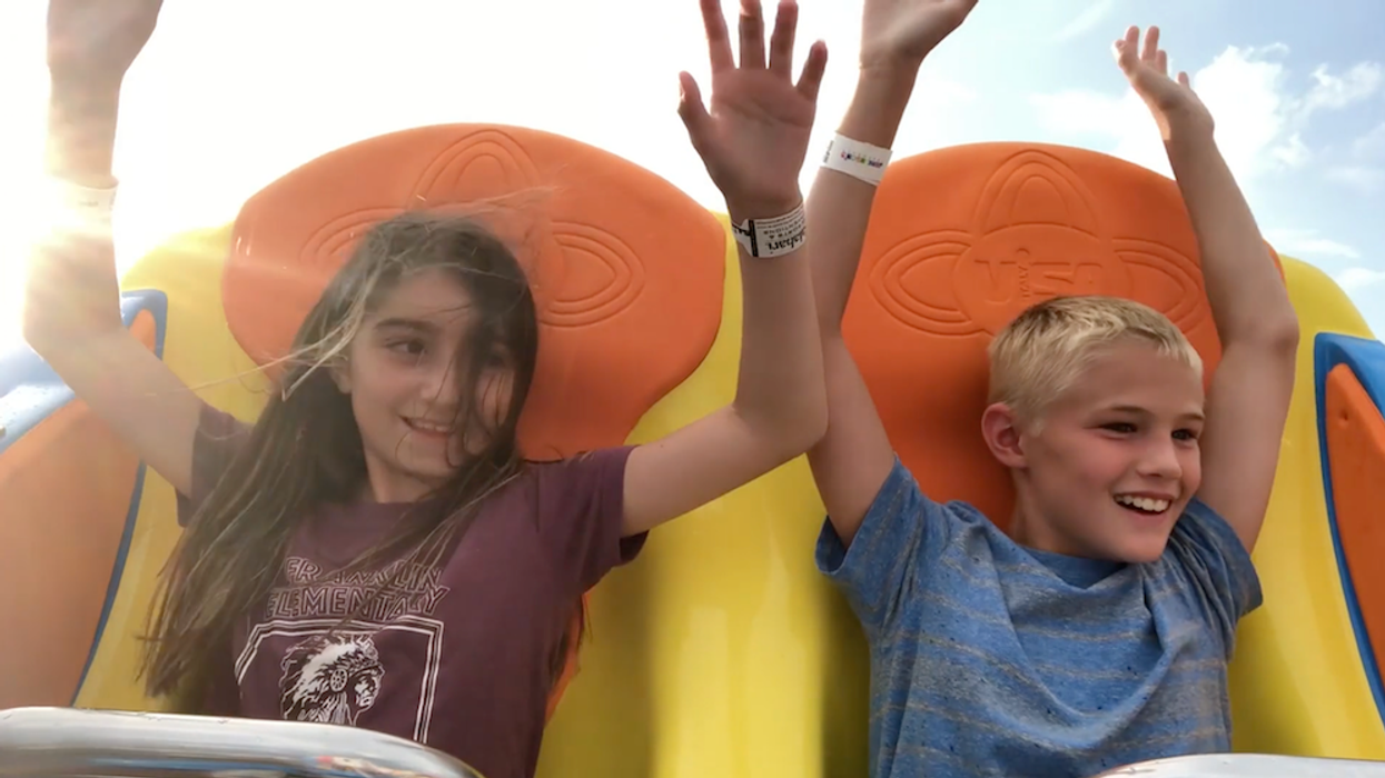 Kids on Todal Wave Jenkinson's Boadwalk captured by NXT Capture Video Imaging