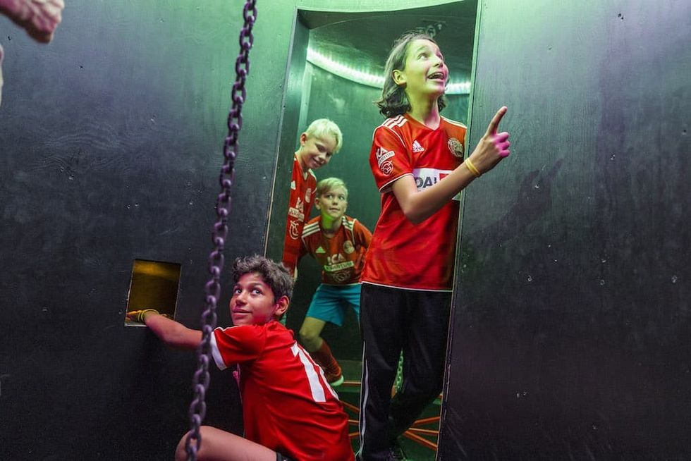 kids playing Boda Borg