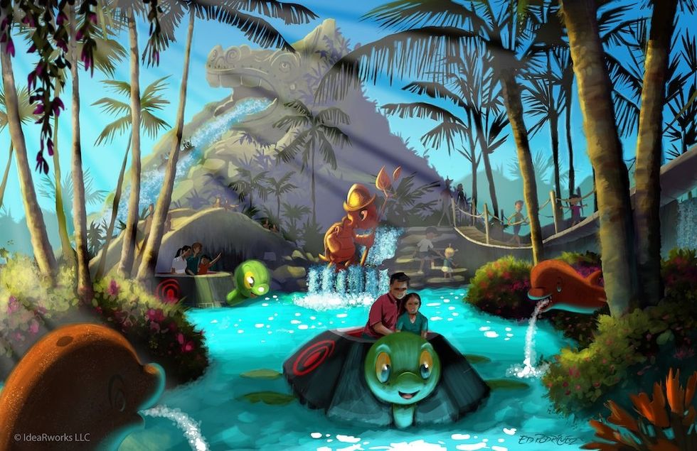 Kiki Koki Water Ride concept