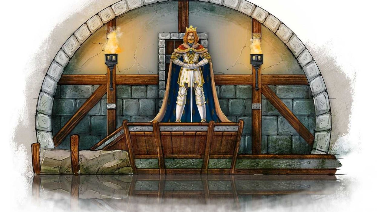 king arthur design for movie park germany excalibur ride by mk illumantion