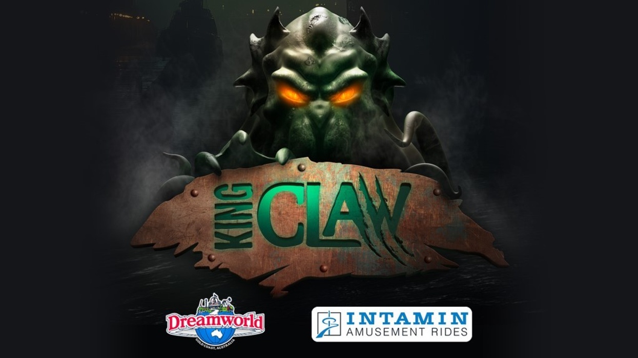 King Claw logo Intamin Dreamworld