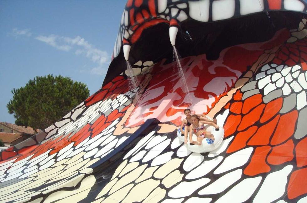 king cobra waterslide by polin waterparks