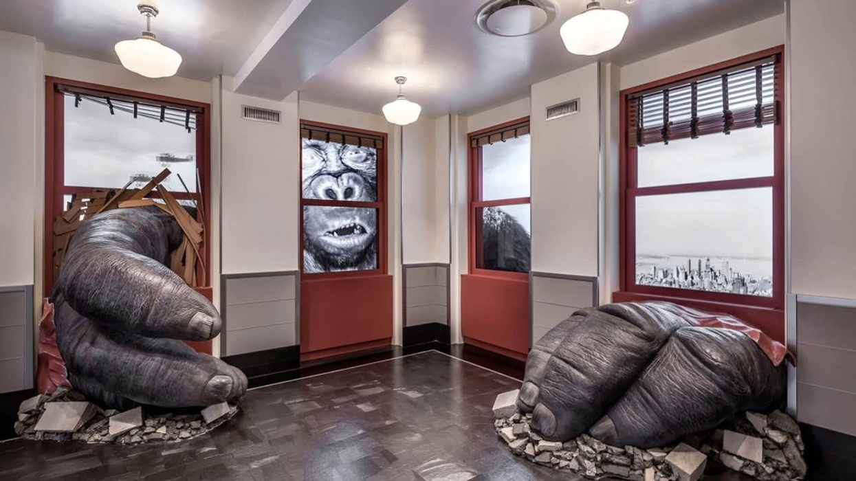 King Kong at The Empire State Building, immersive exhibit by Journey.