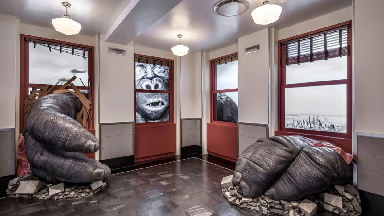 King Kong at The Empire State Building, immersive exhibit by Journey.