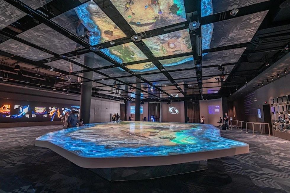 Kingdom of Saudi Arabia Pavilion view