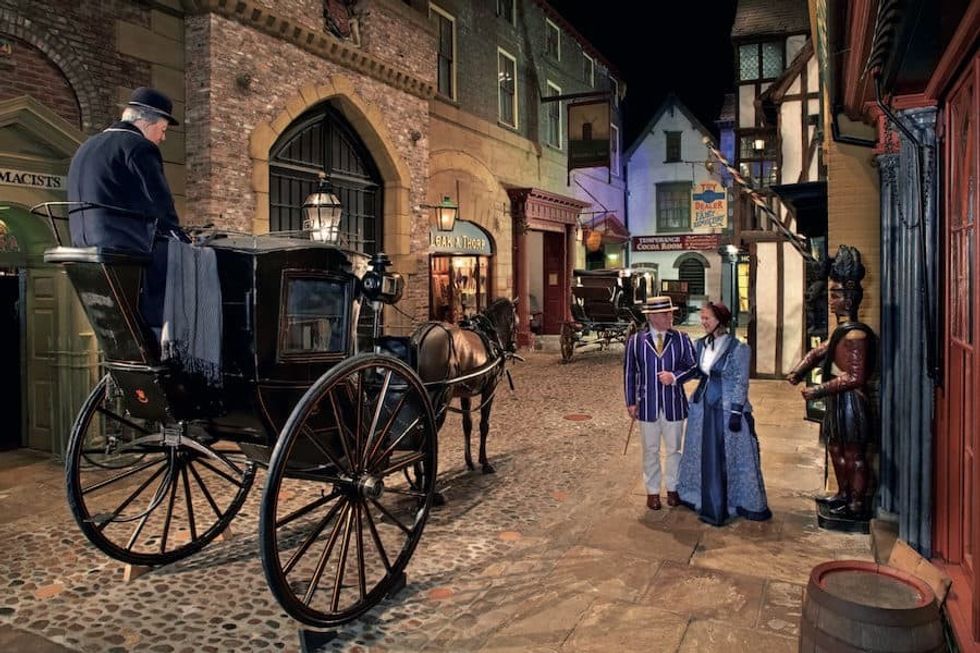 Kirkgate York Museums Trust reconstructed streets