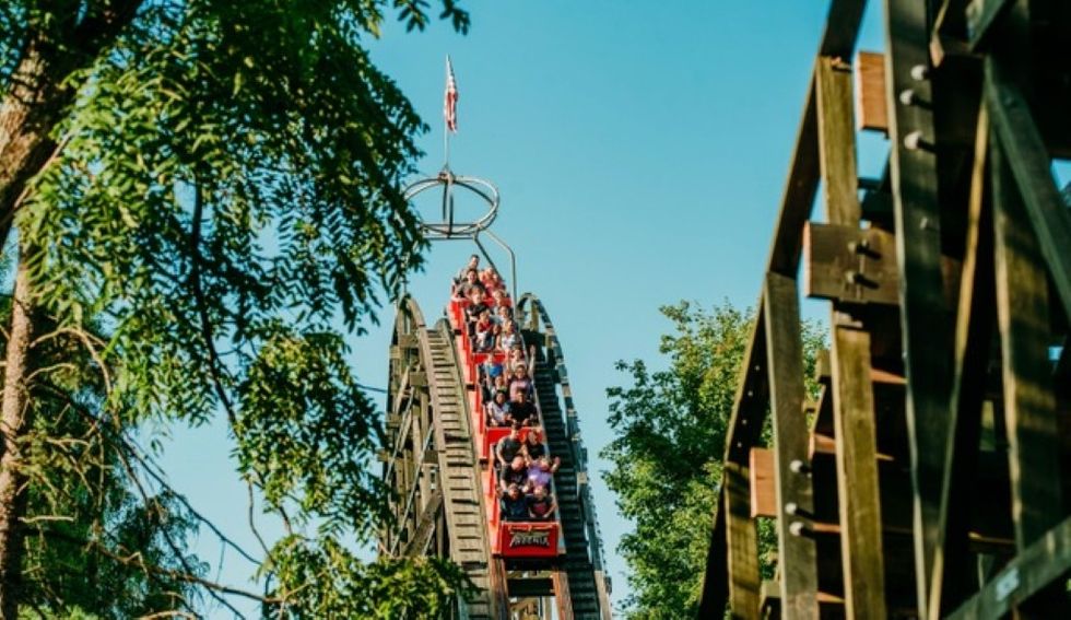 Knoebels Wooden Coaster