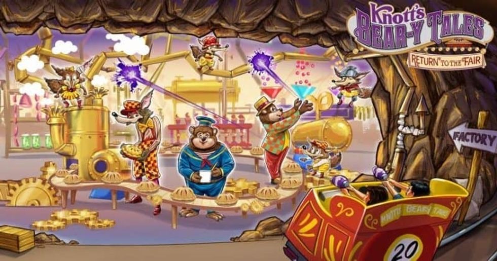 knotts-beary-tales best new themed attractions 2021