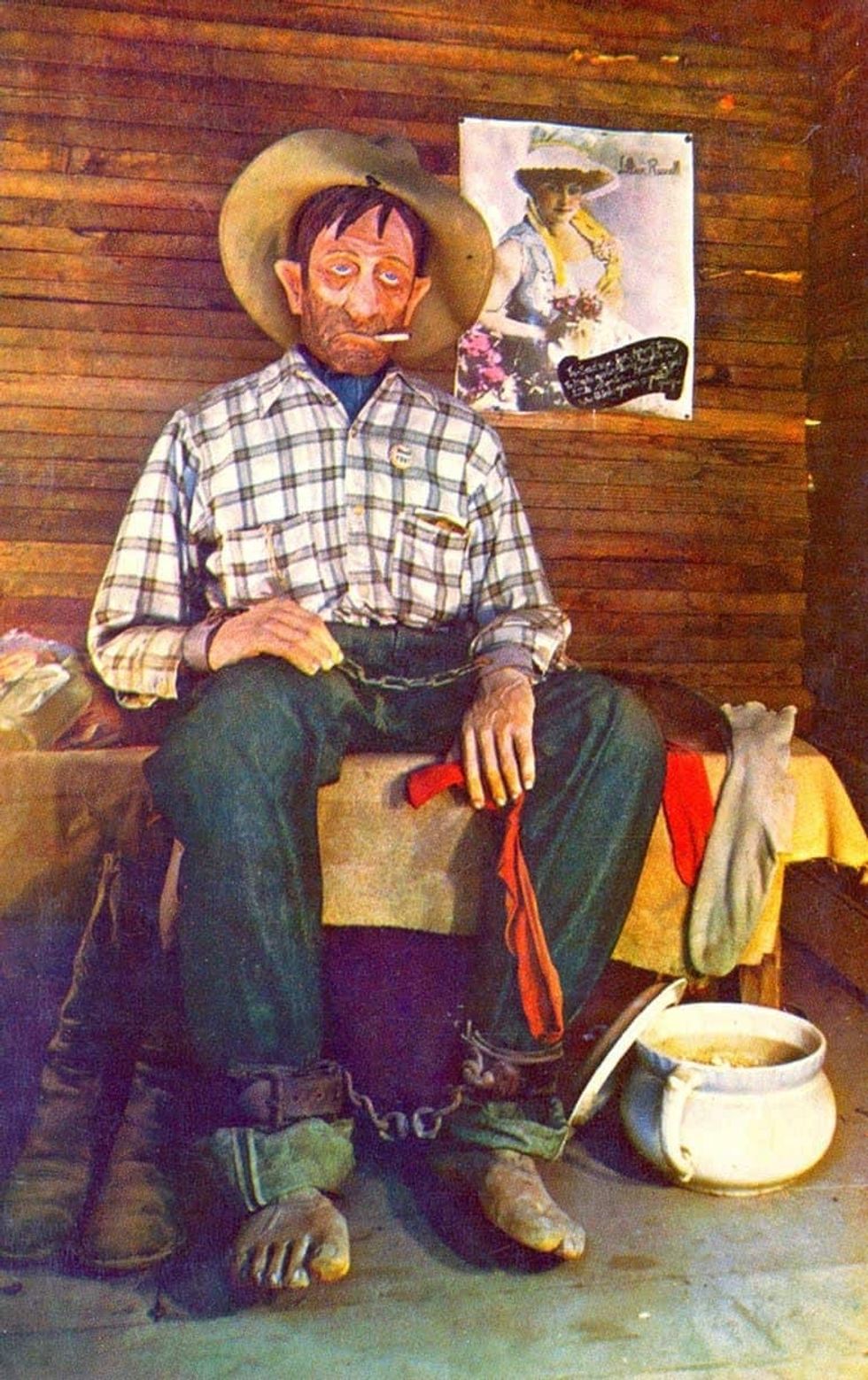 Knotts Berry Farm sad eye joe