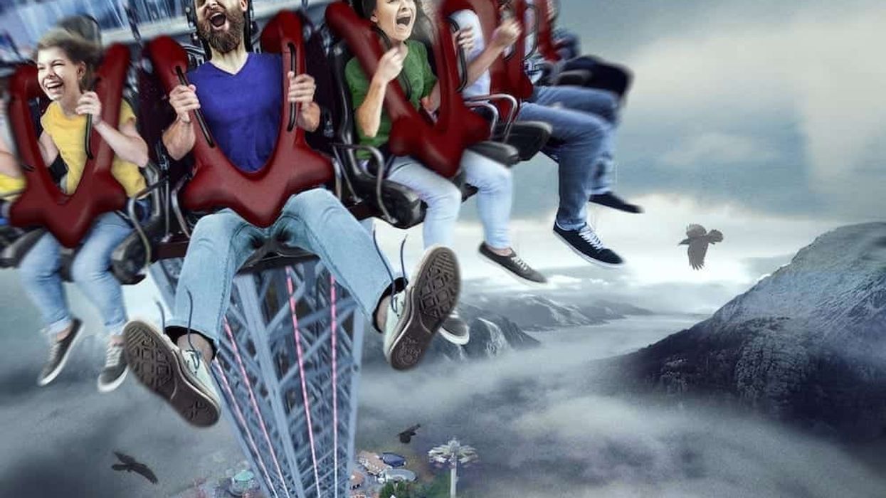 Kongeparken-Stupet-drop-tower-ride-